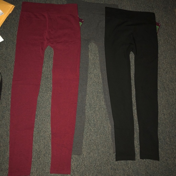 Bundle of 3 Leggings - High Waist Full Length - Picture 2 of 3